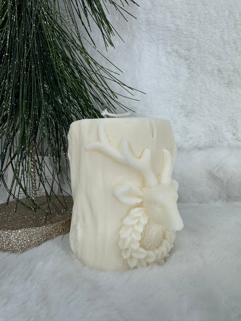 Holiday Pillar Candles