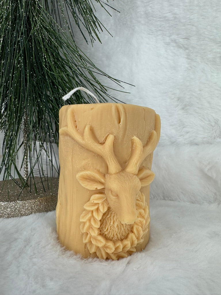 Holiday Pillar Candles