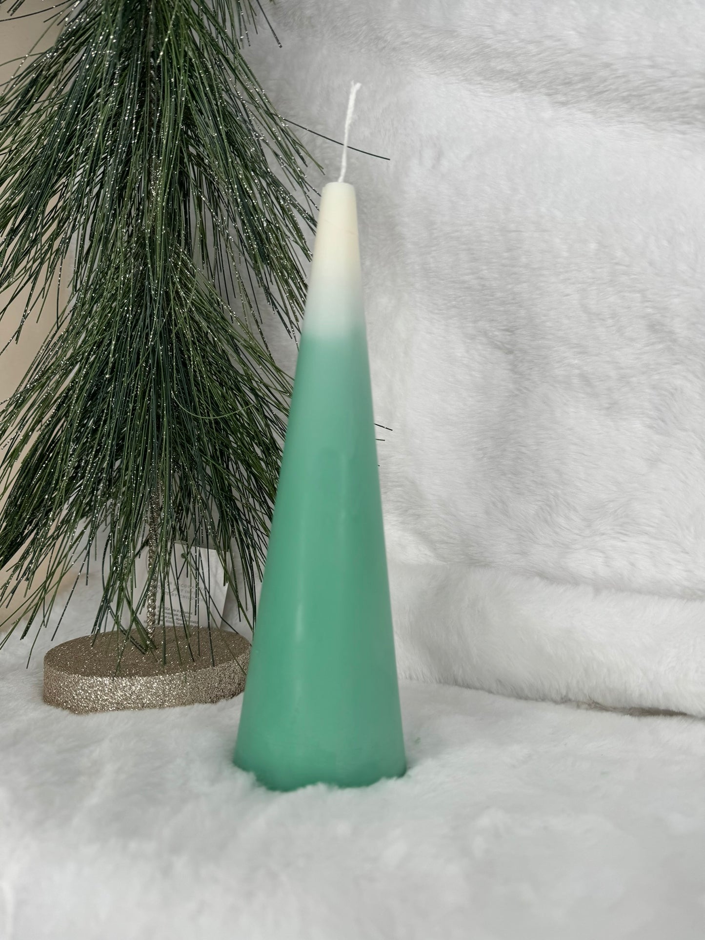 Christmas Cypress Tree Candle