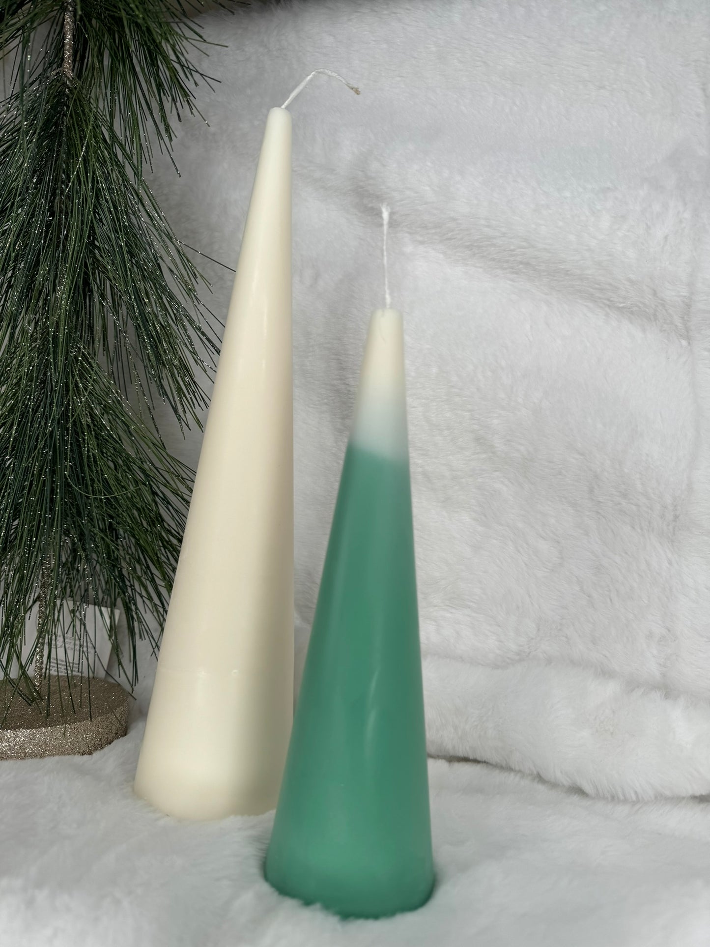 Christmas Cypress Tree Candle