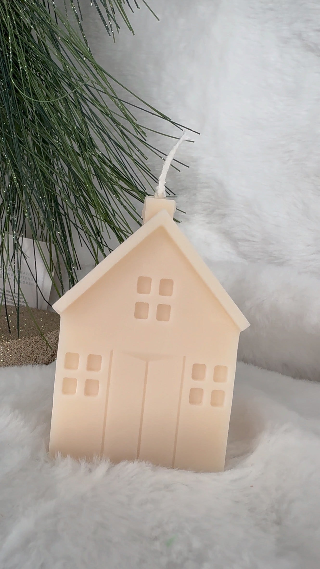 Winter House candle