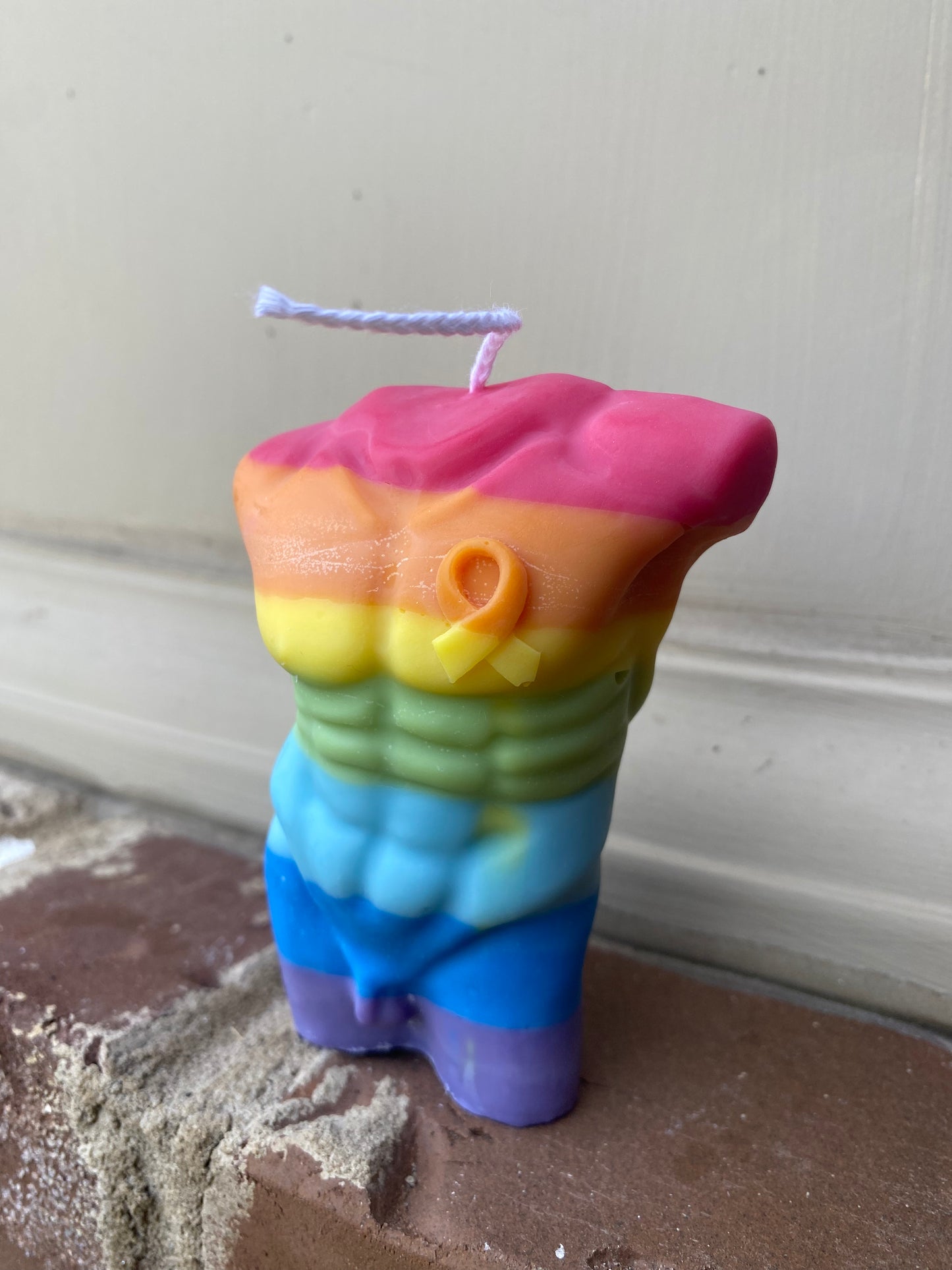 Limited edition Pride body candles