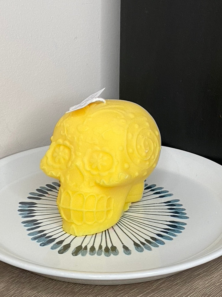 Dia de Los Muertos Candle