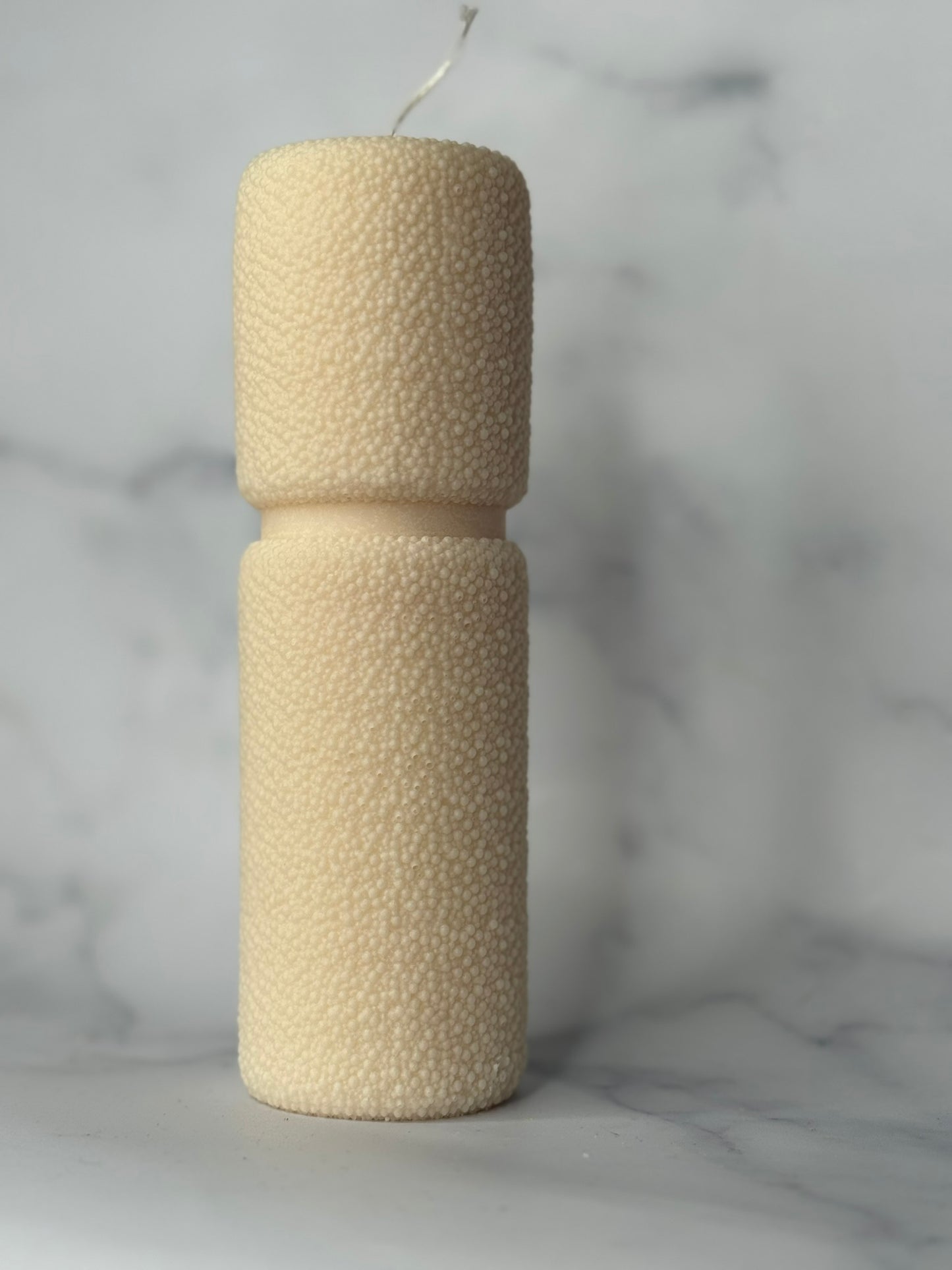 Boucle Pillar Candle