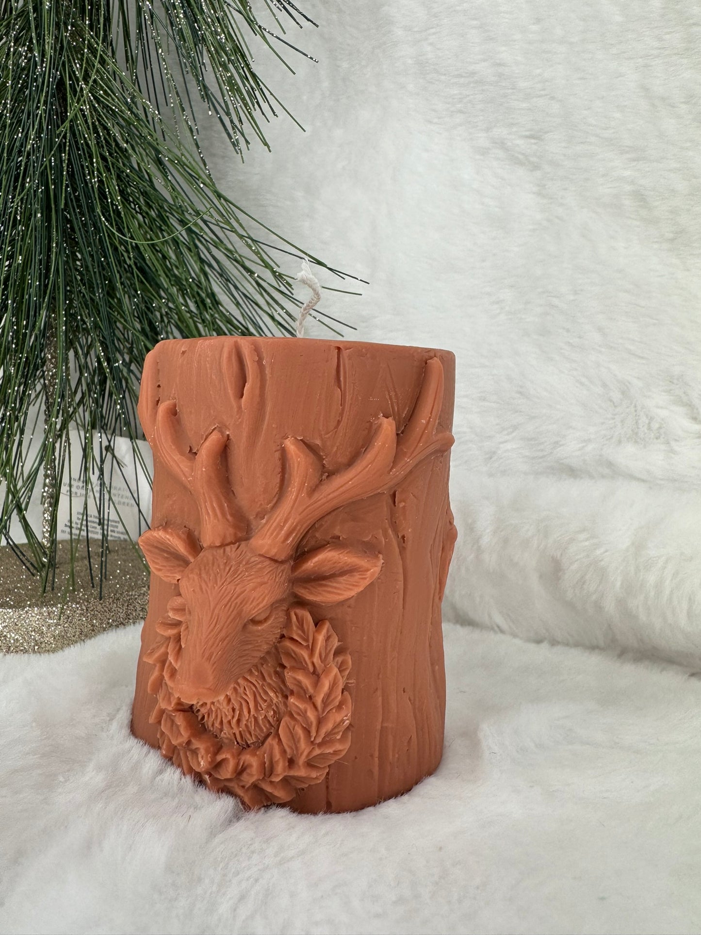 Holiday Pillar Candles