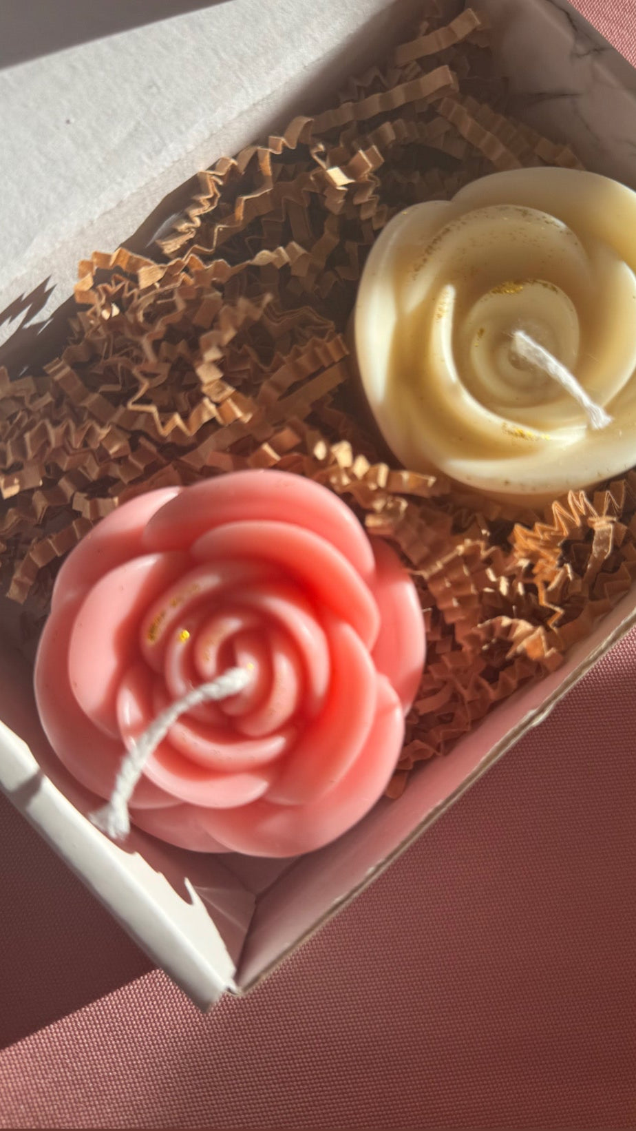 Box of Roses Candle