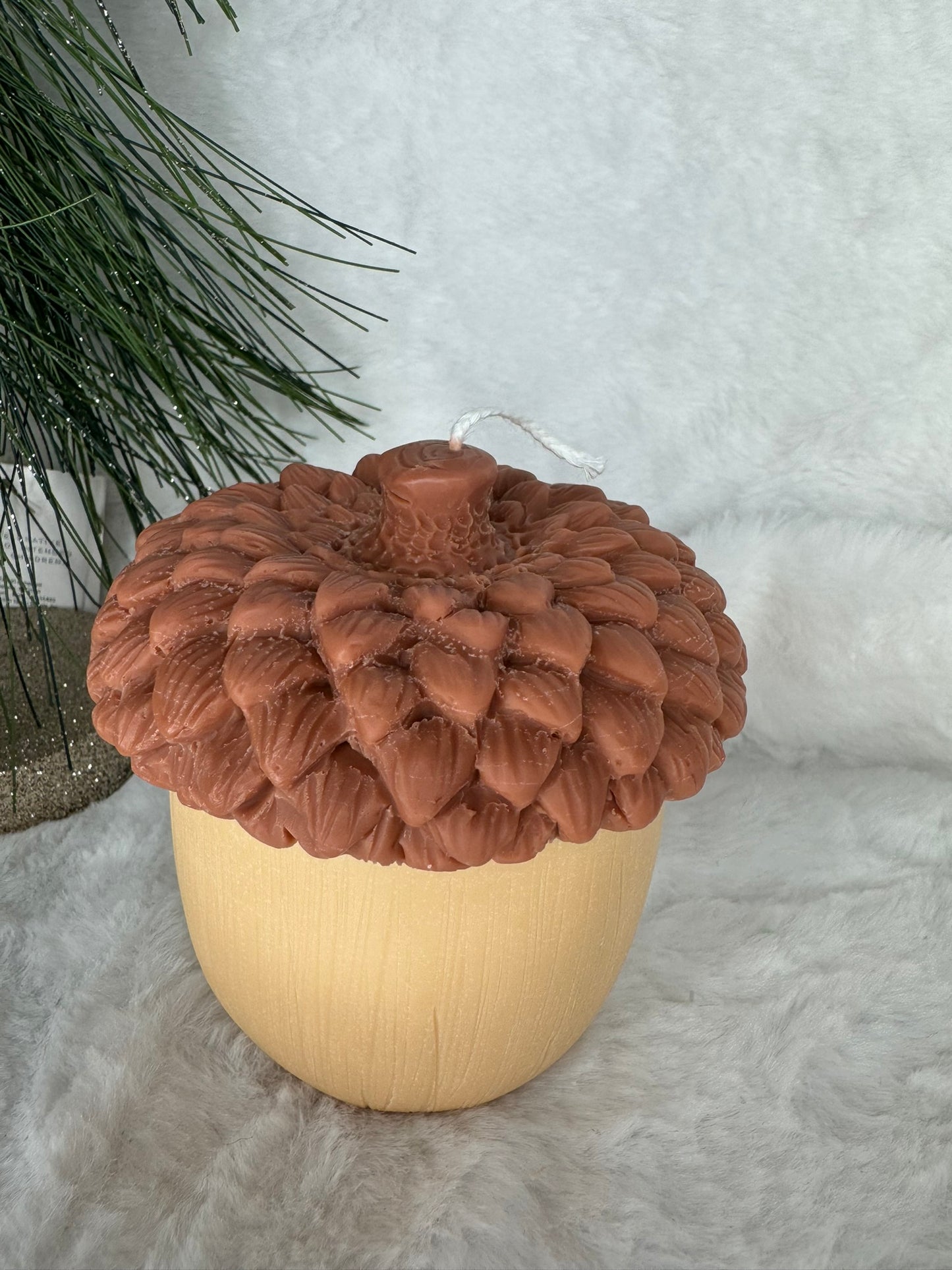 Acorn Candle