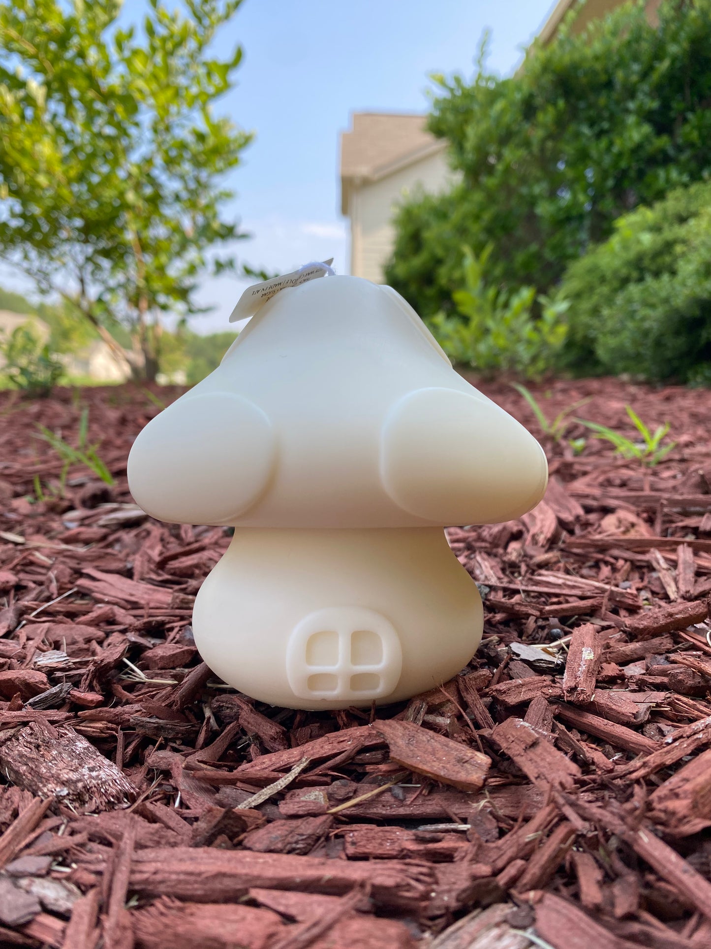 Mushroom House Candle