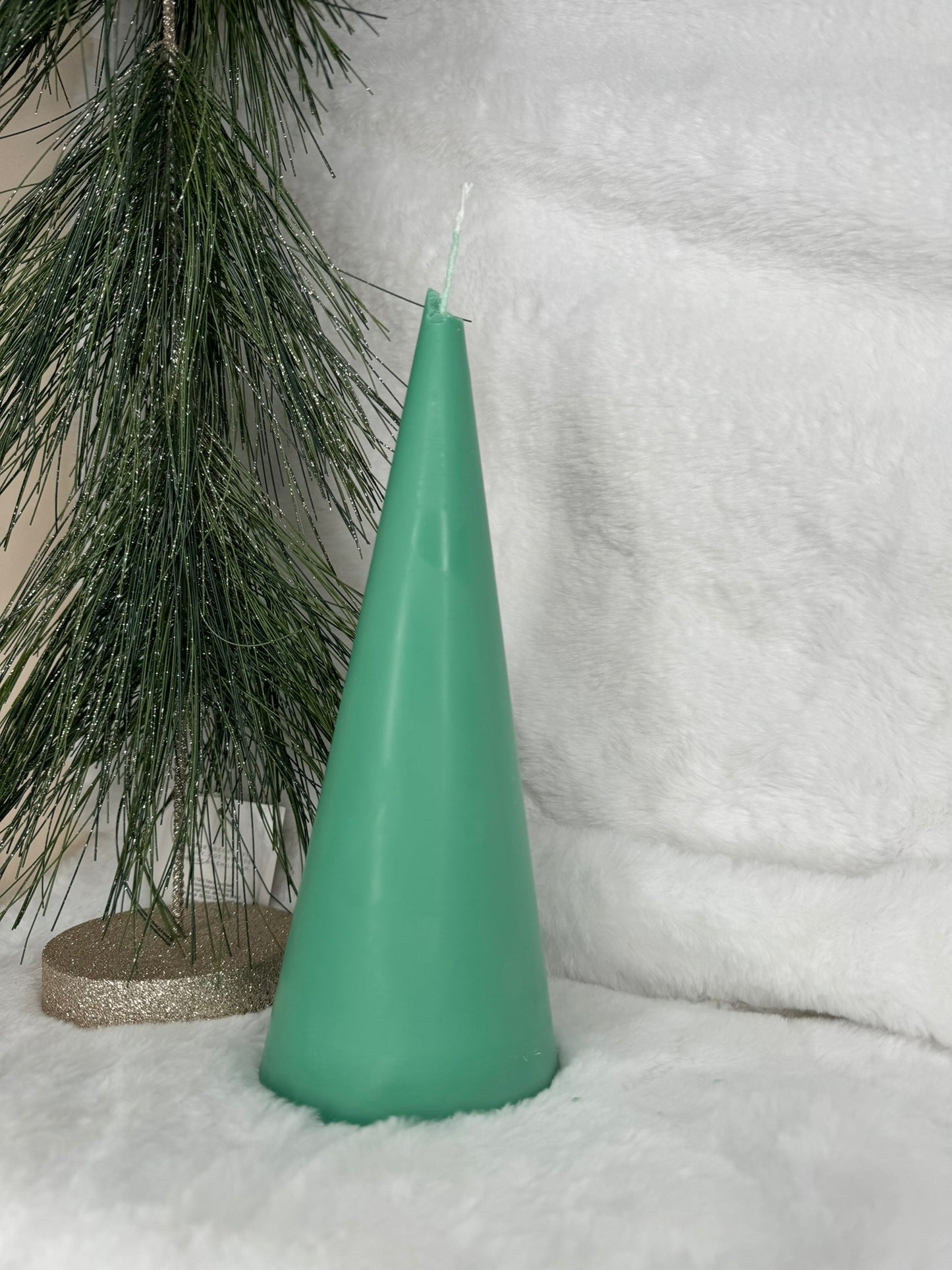 Christmas Cypress Tree Candle