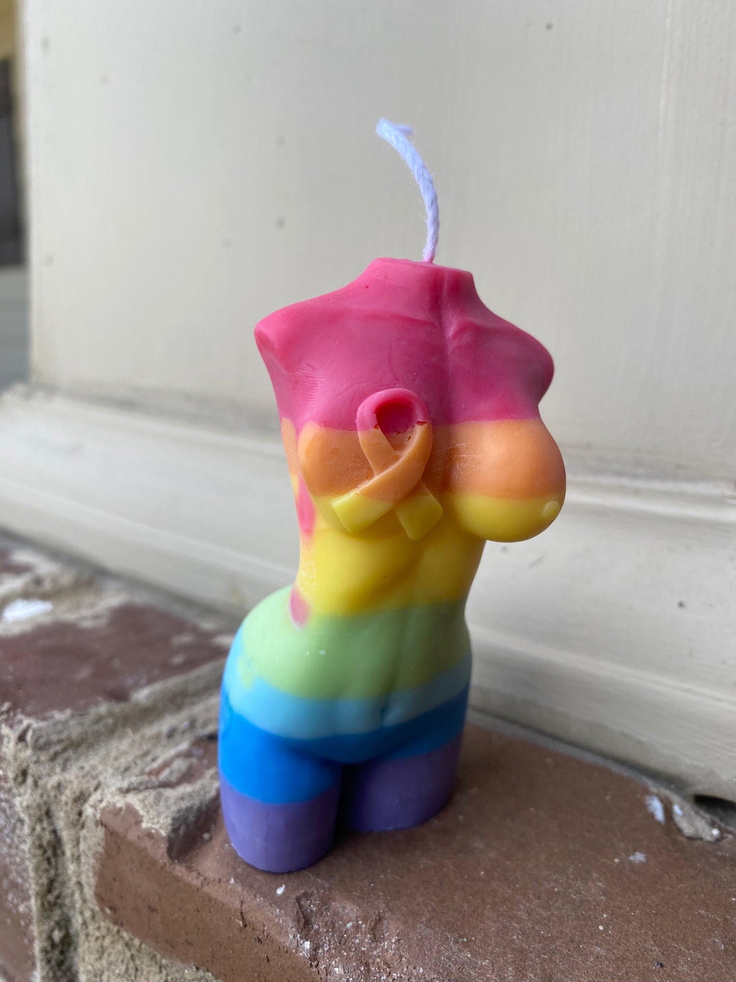 Limited edition Pride body candles