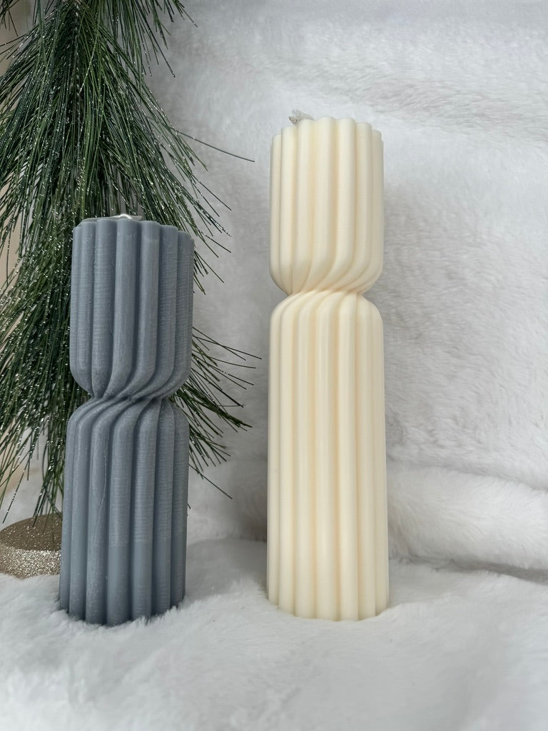 Twisted Pillar Candle