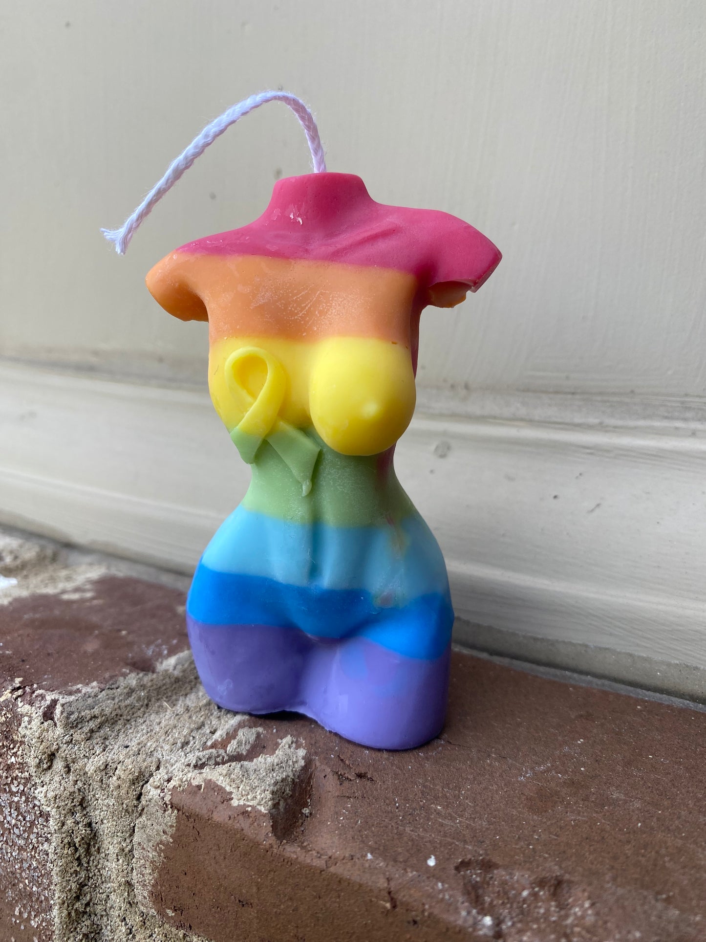 Limited edition Pride body candles