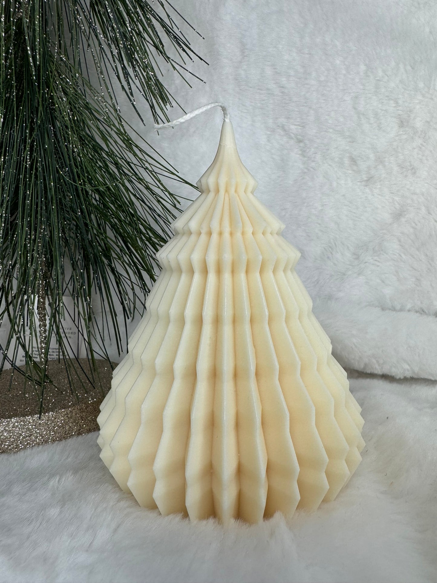 Christmas Spruce Tree Candle