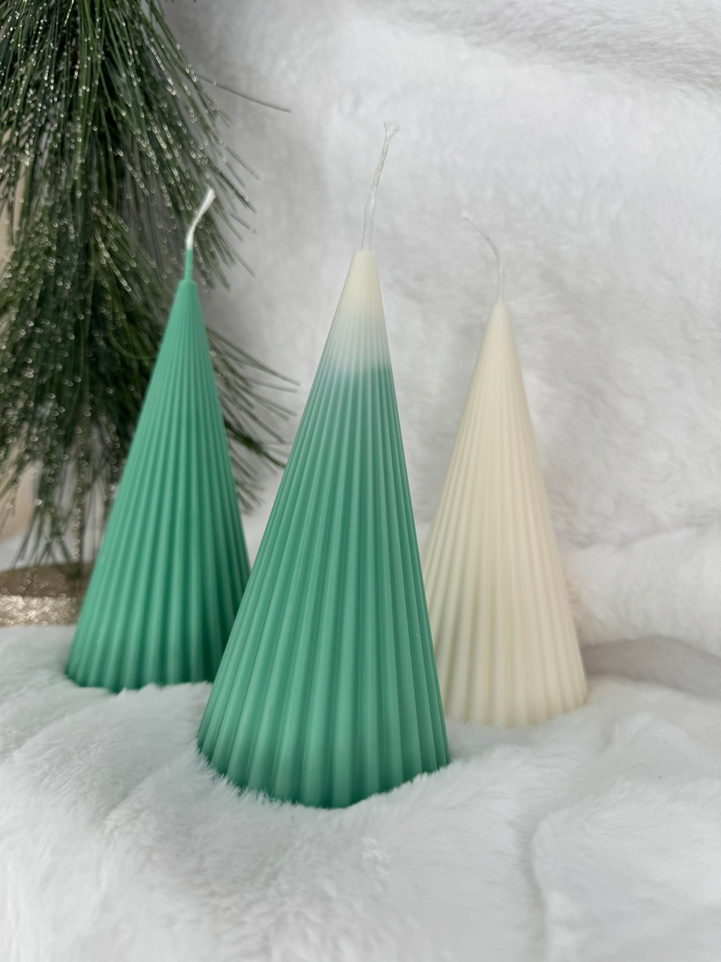 Christmas Conifer Tree Candle