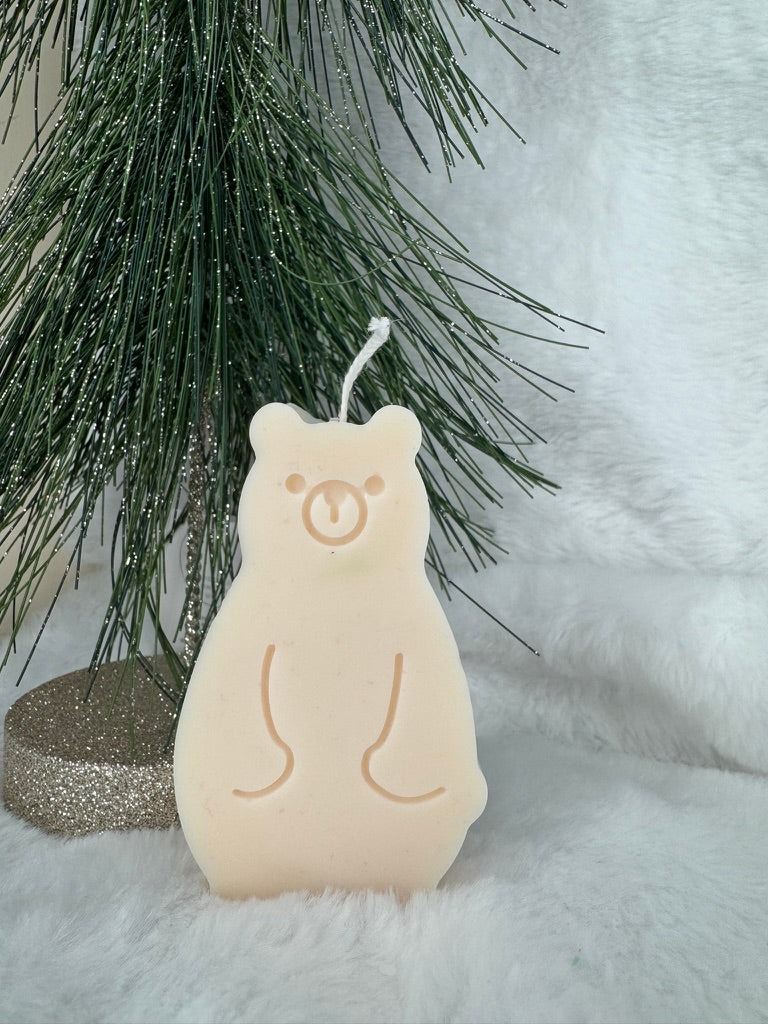 Pemberton the Polar Bear Candle