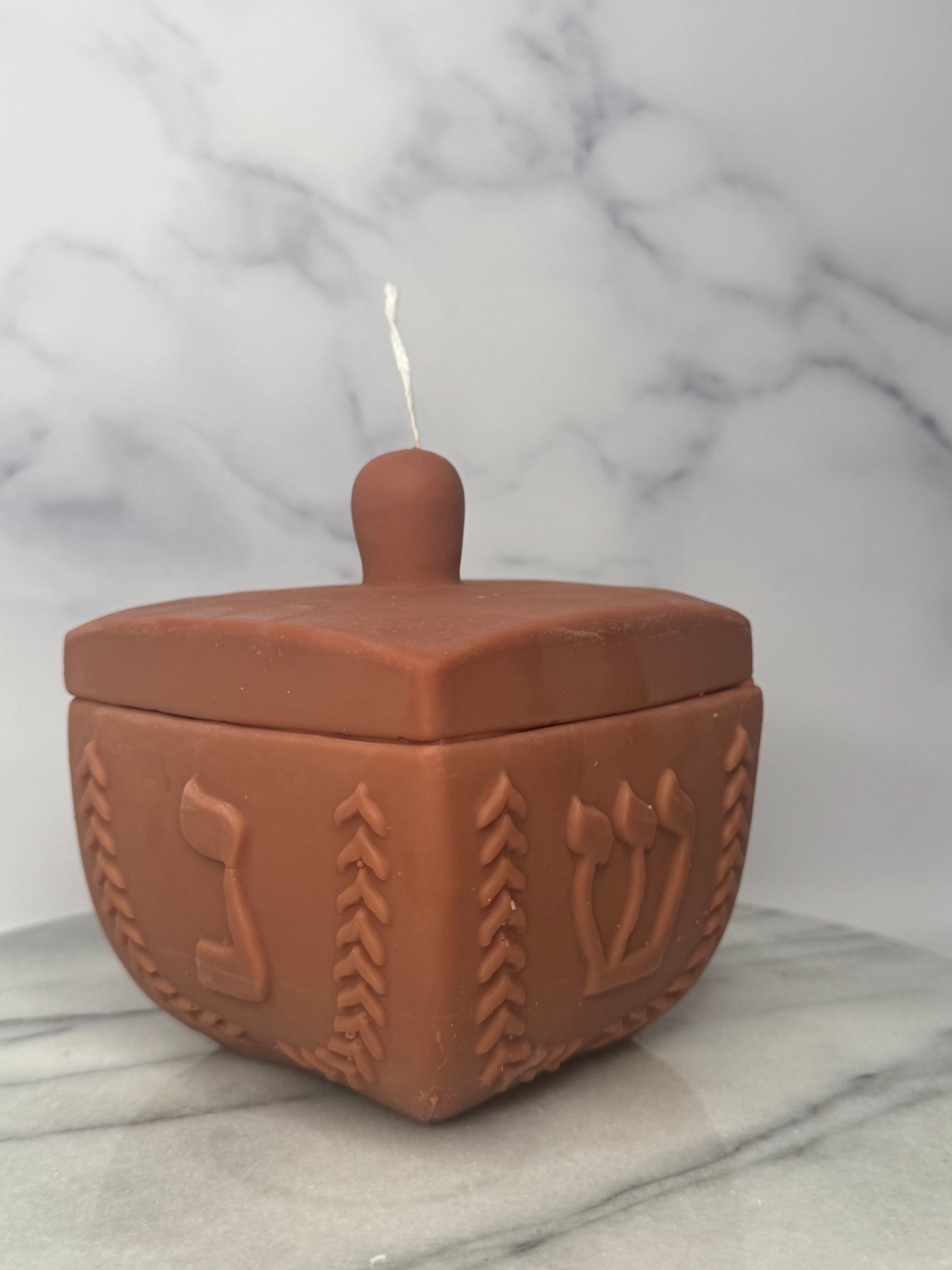 Dreidel Candle