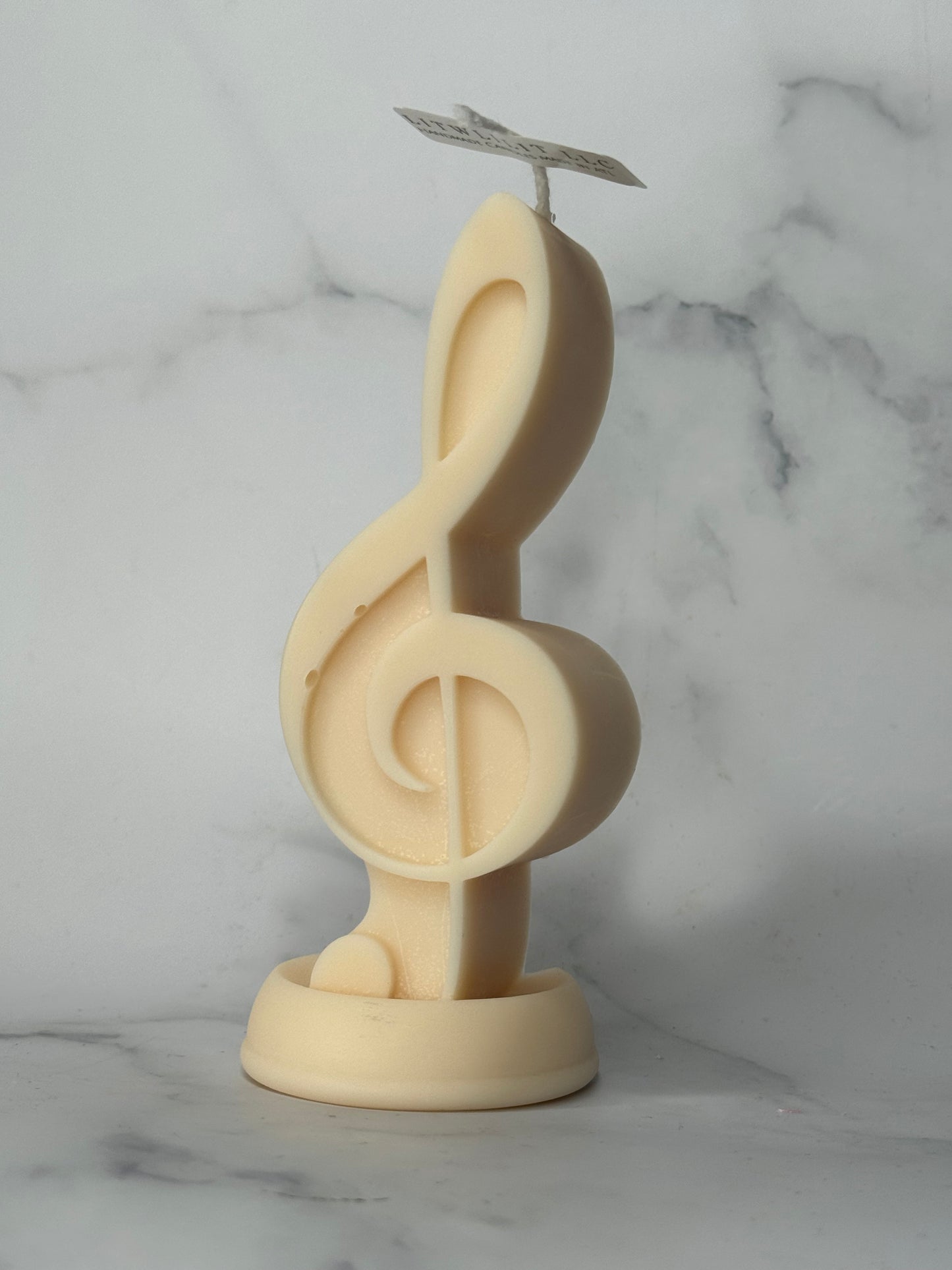 Musical Note Candle