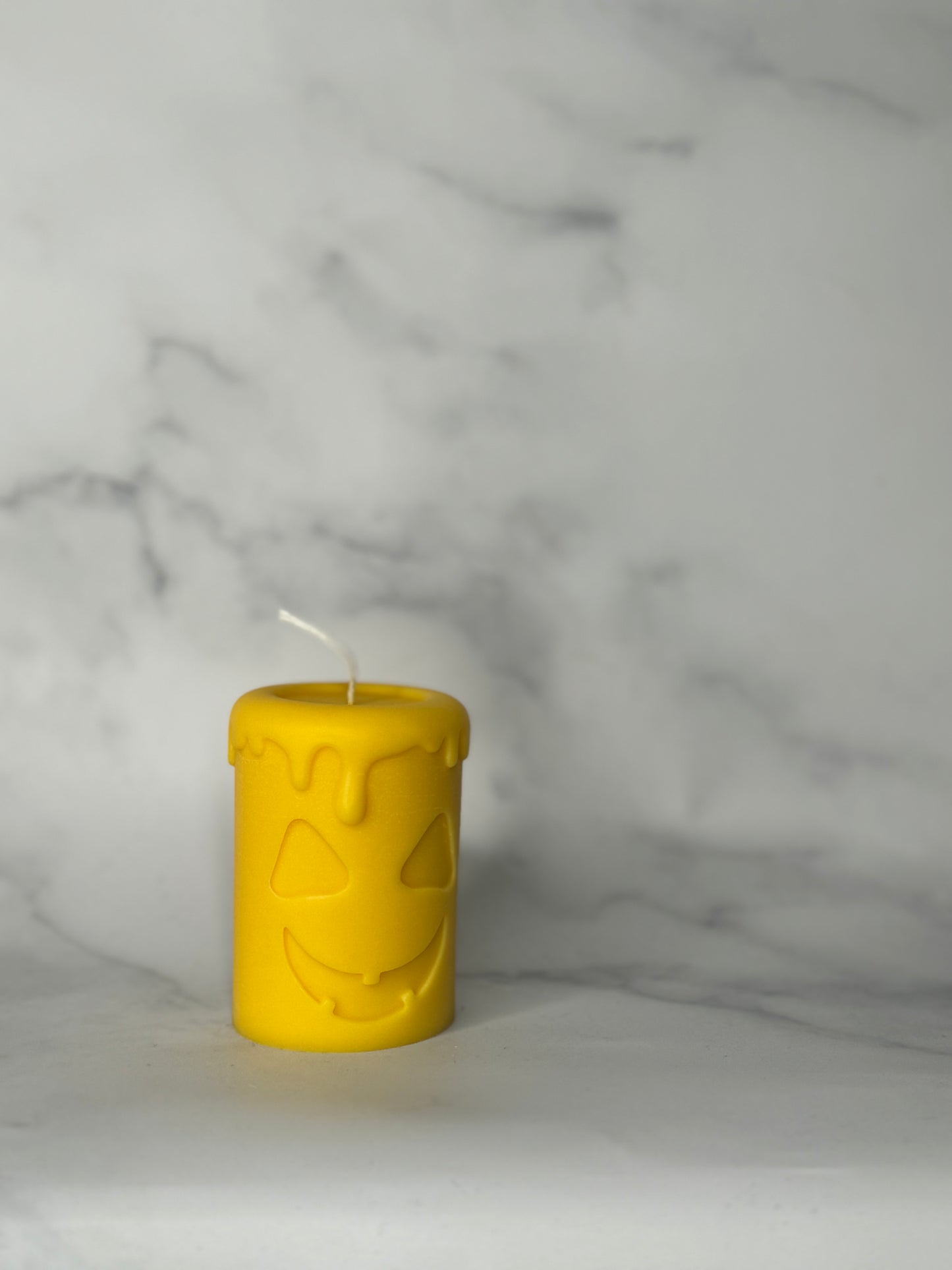 Spooky Pillar candles