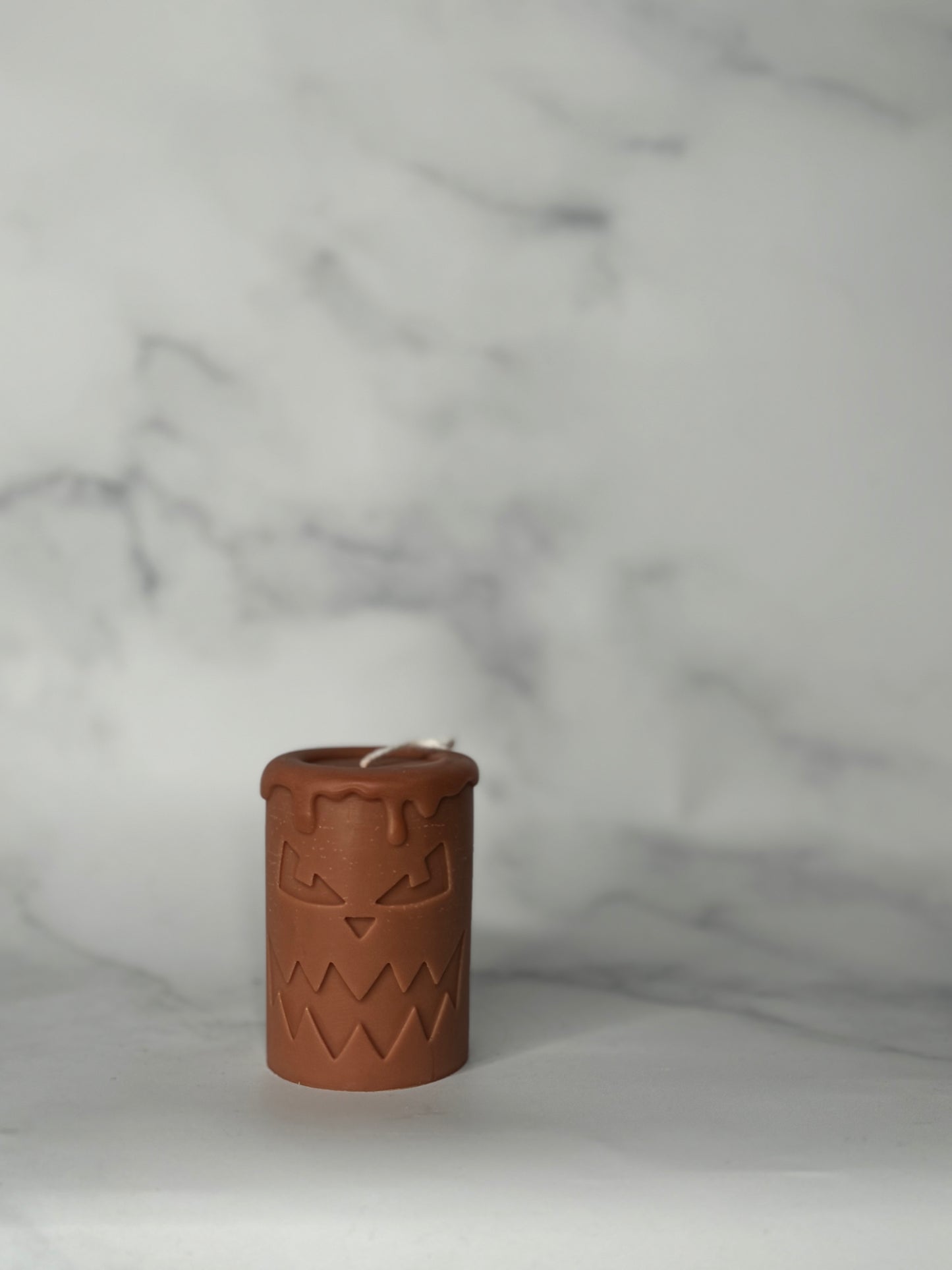 Spooky Pillar candles