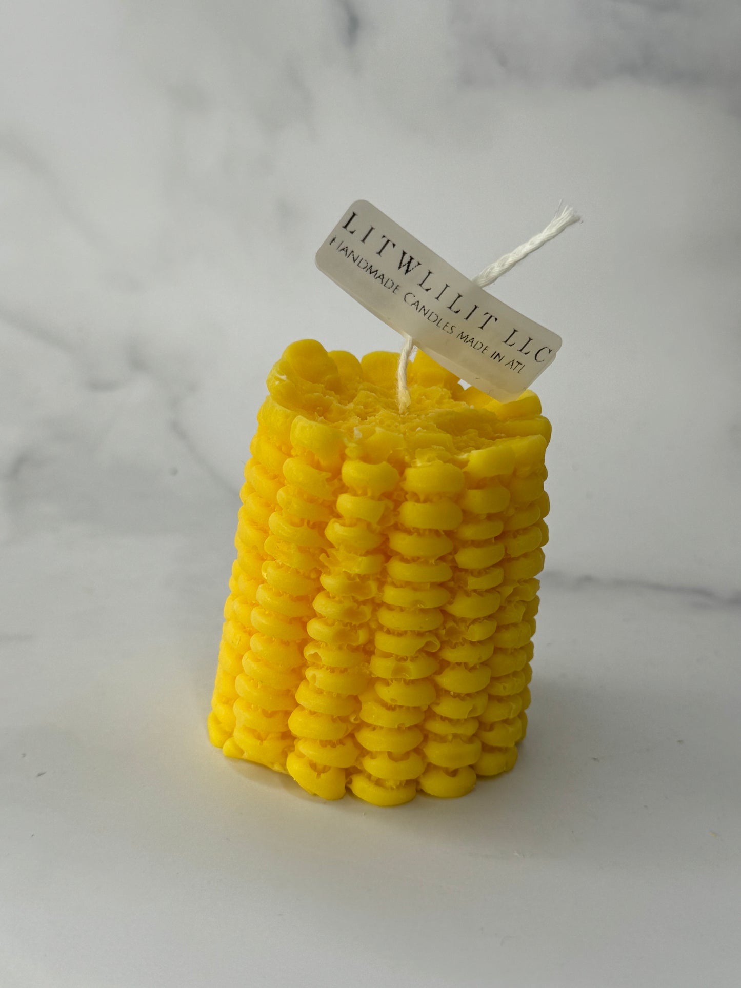 Corn on the cob candle