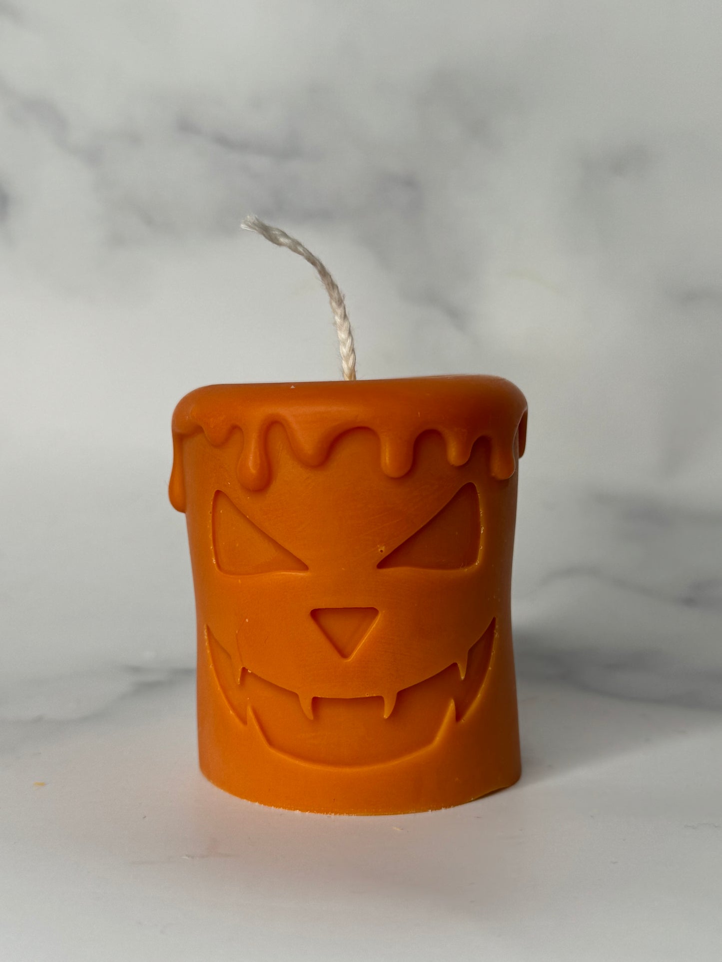 Spooky Pillar candles