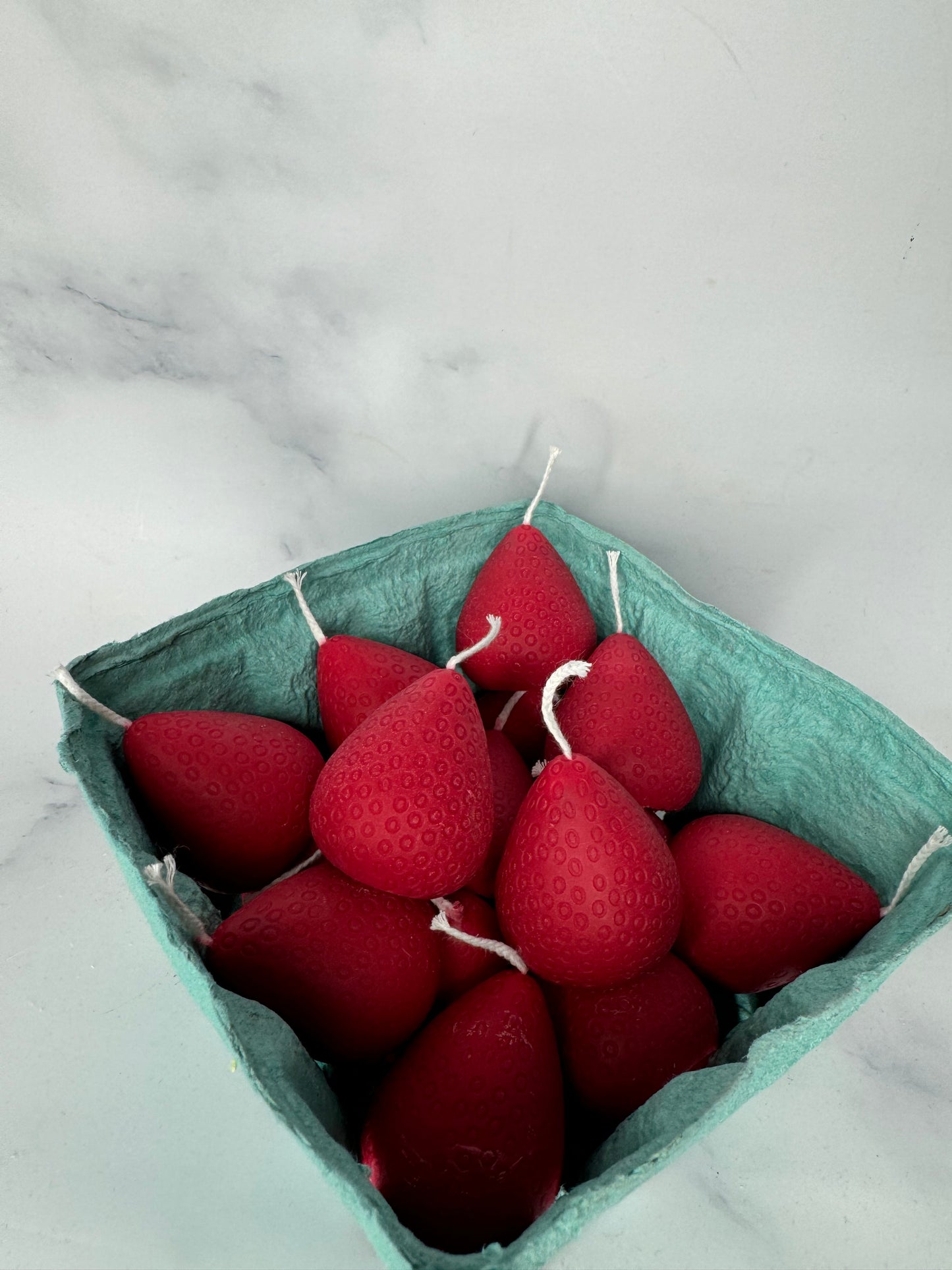 Strawberry candle