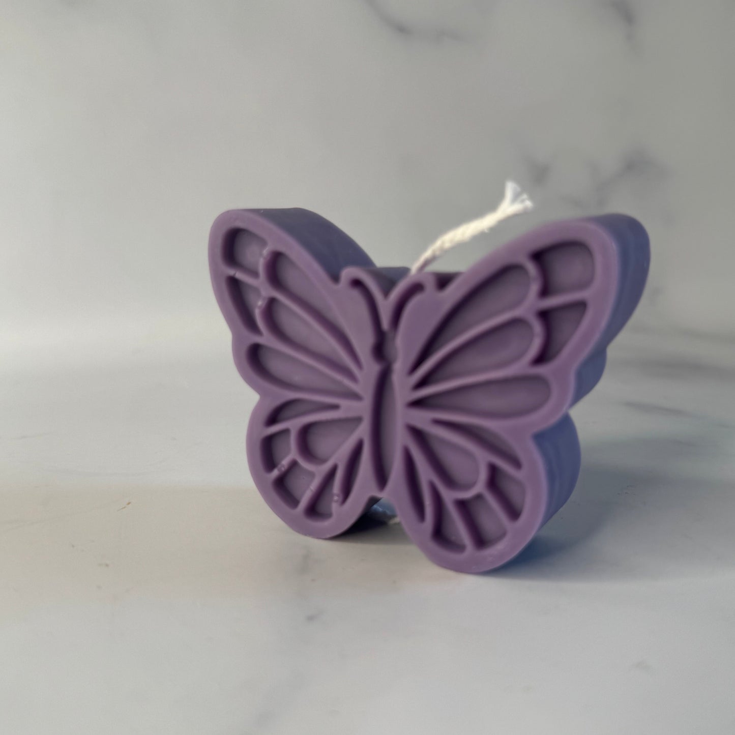 Domestic Violence awareness butterfly candle