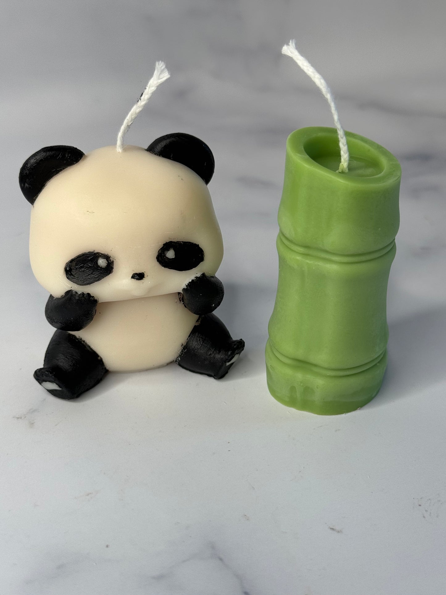Panda Candle