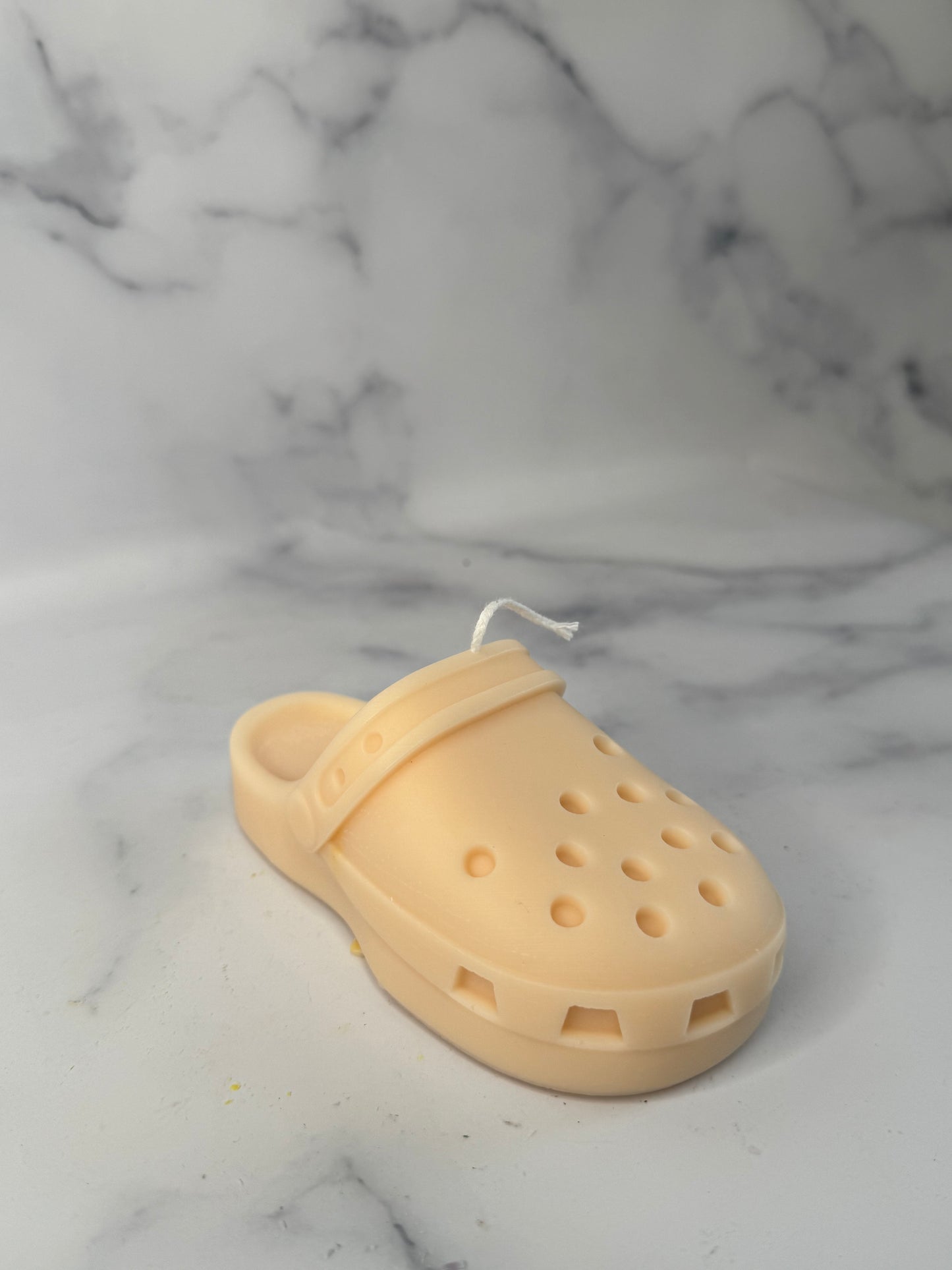 Foam slipper candle