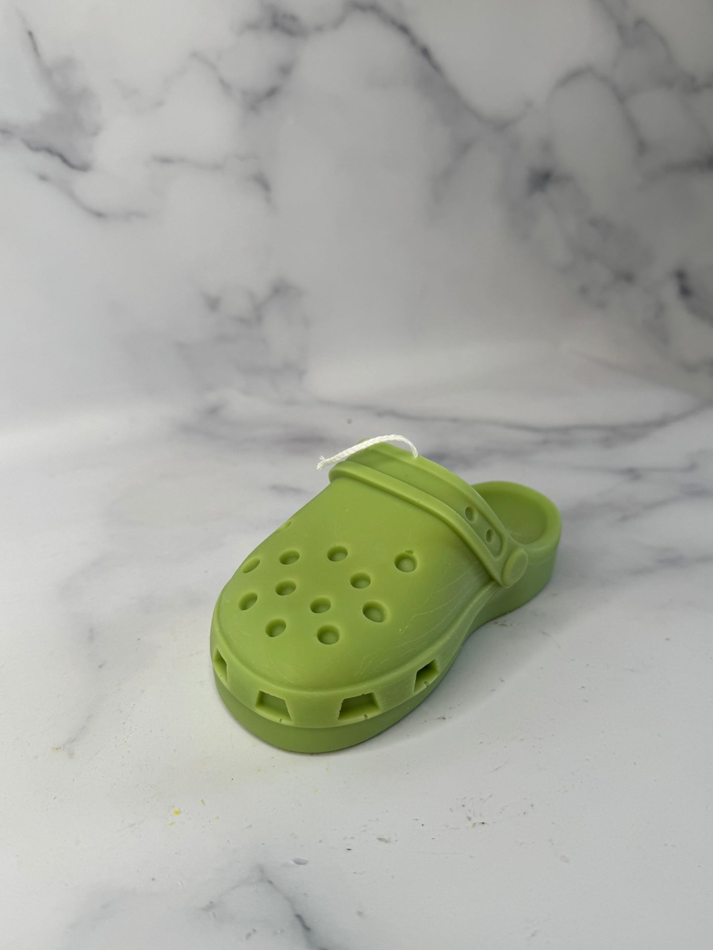 Foam slipper candle