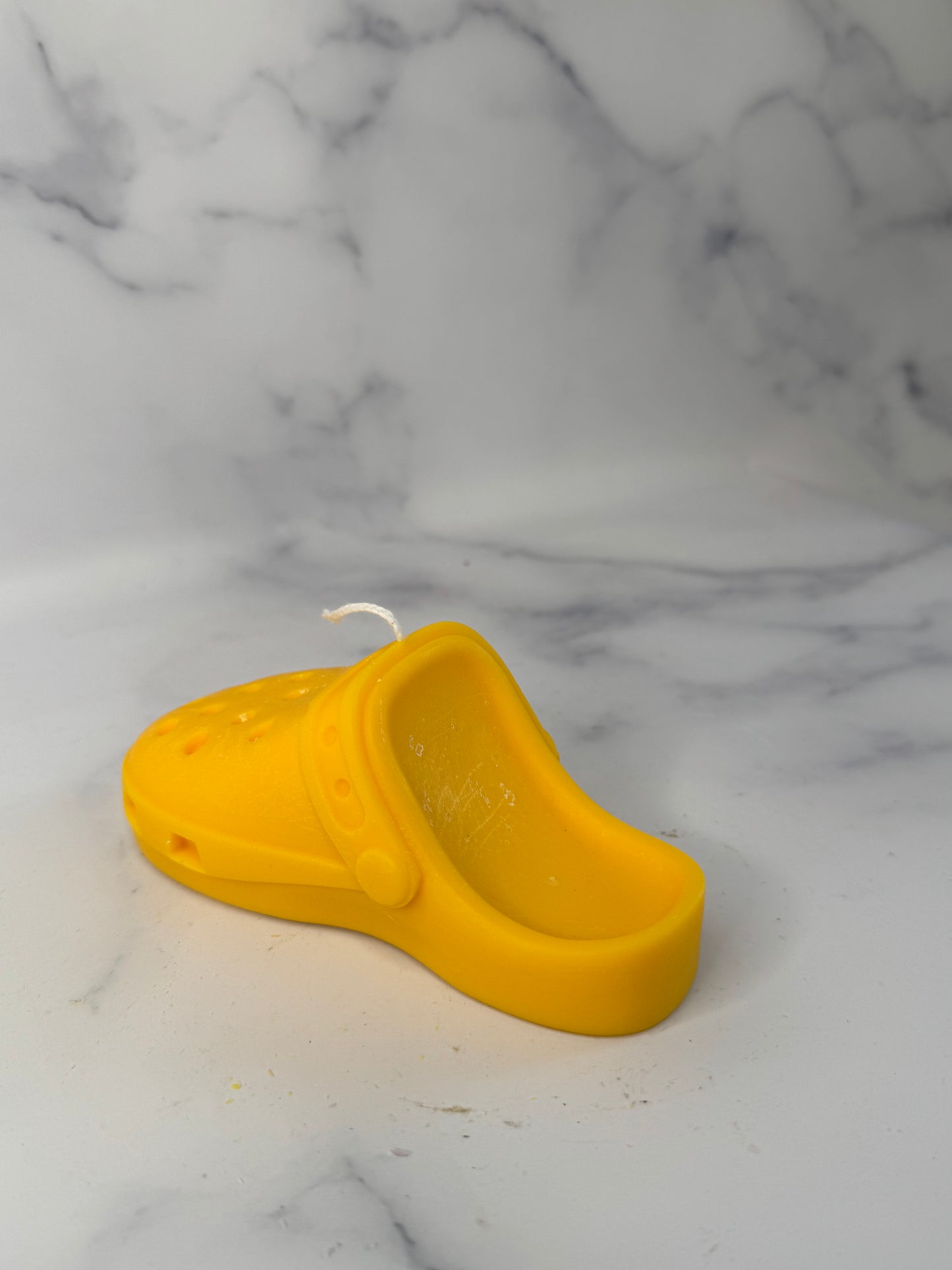 Foam slipper candle