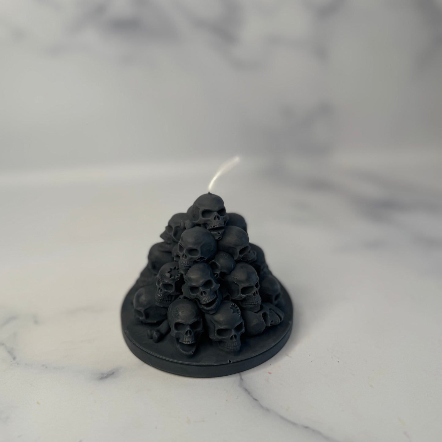 Pyramid of Skulls Candle