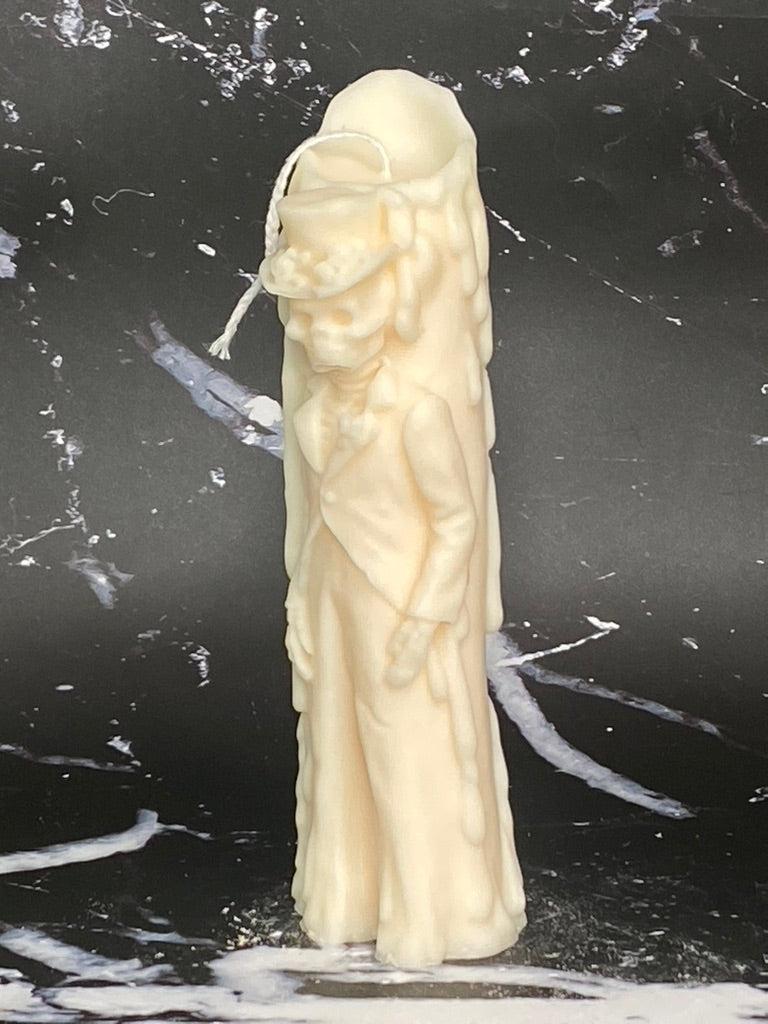 Newlyweds of Halloween Candle