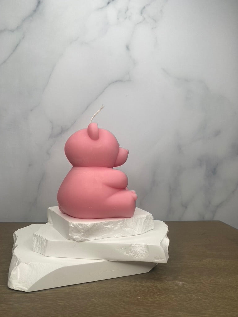 Teddy Bear Candle