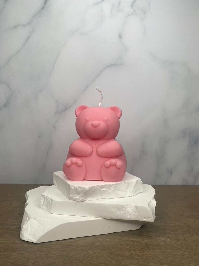 Teddy Bear Candle