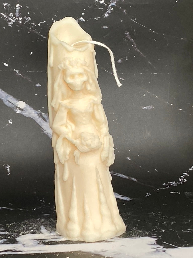 Newlyweds of Halloween Candle