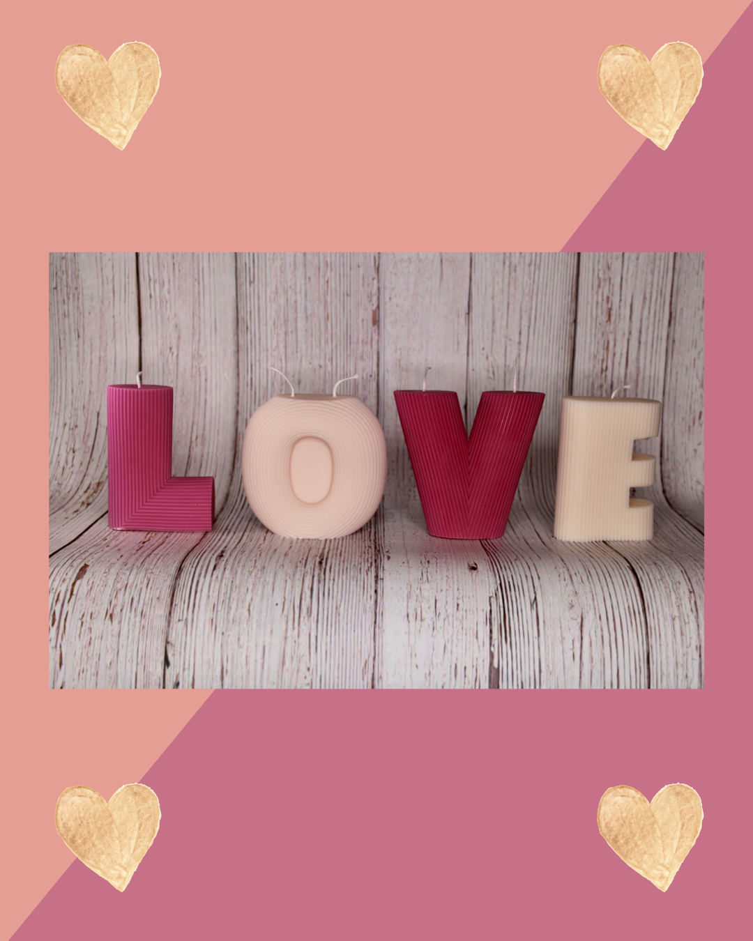 L O V E Candle