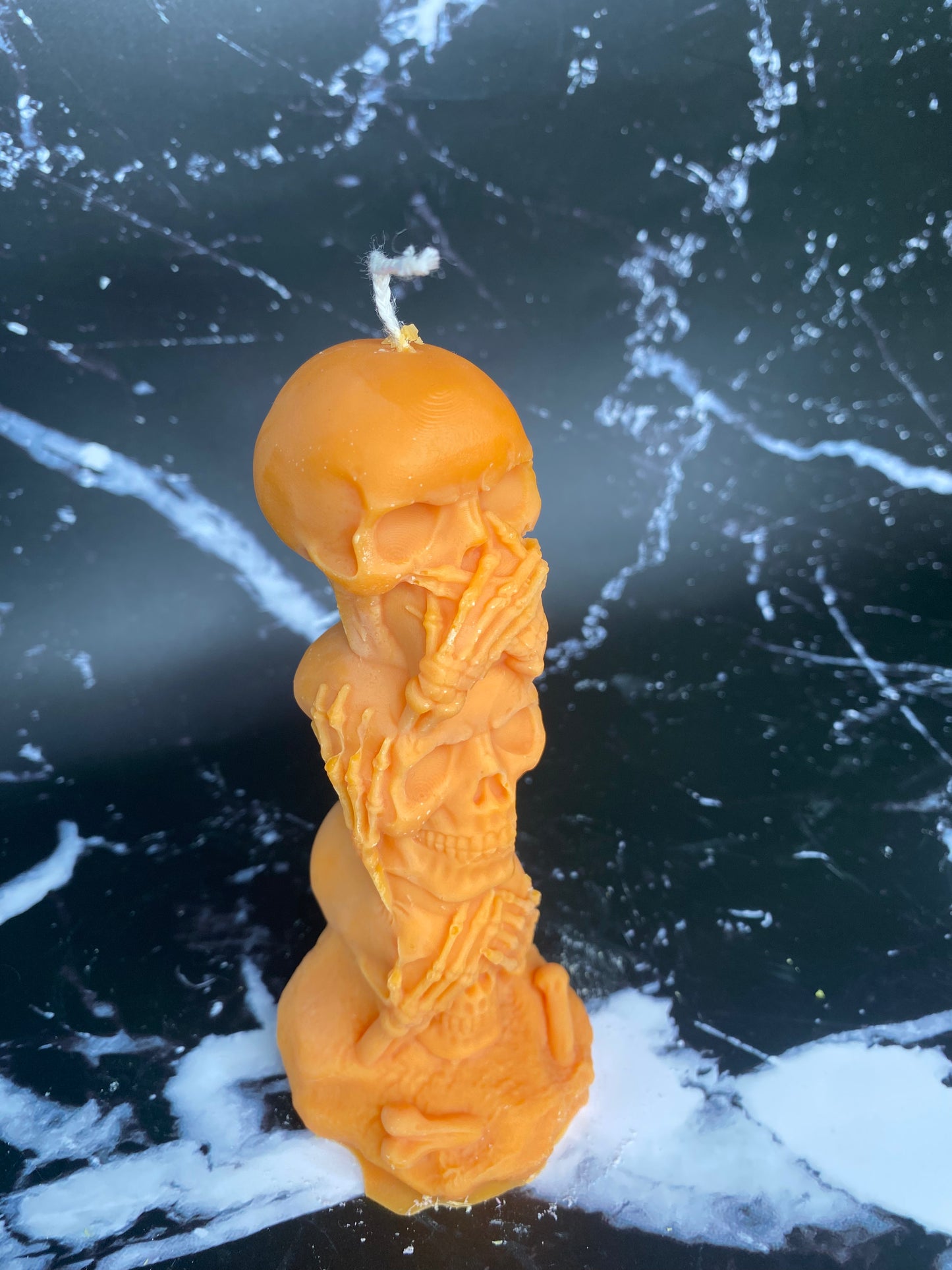 Hear no evil, Speak no evil, See no evil Skull Candle
