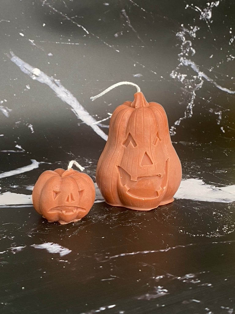 Vex Jack-O-Lantern candle
