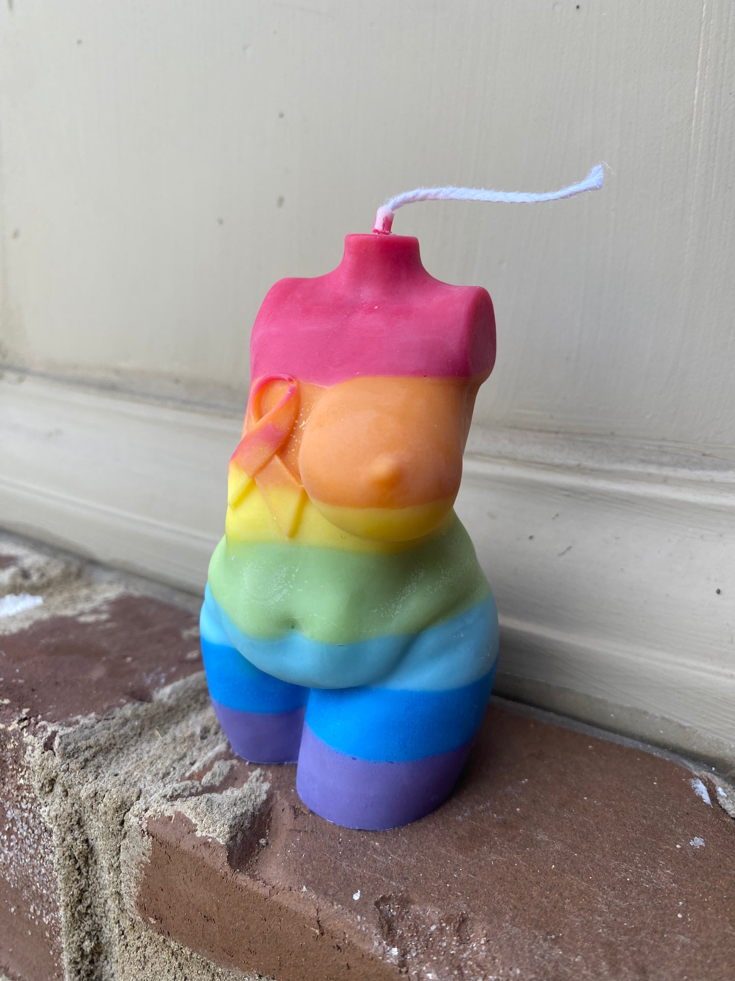 Limited edition Pride body candles