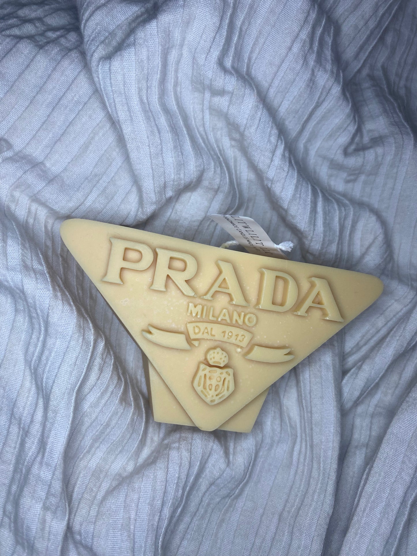 Pr*da Logo Candle