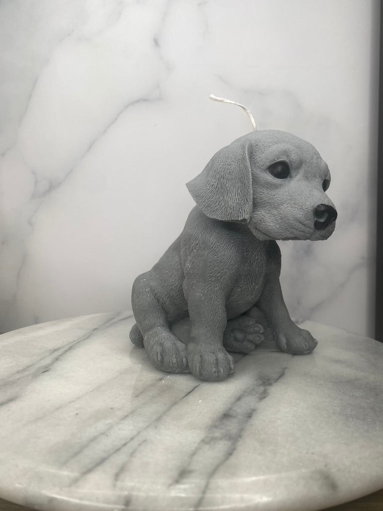 Marley Puppy Candle