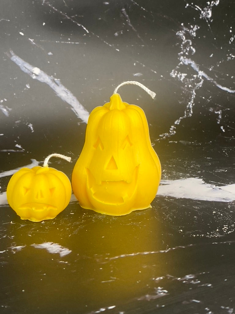Vex Jack-O-Lantern candle
