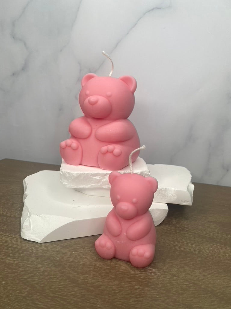 Teddy Bear Candle