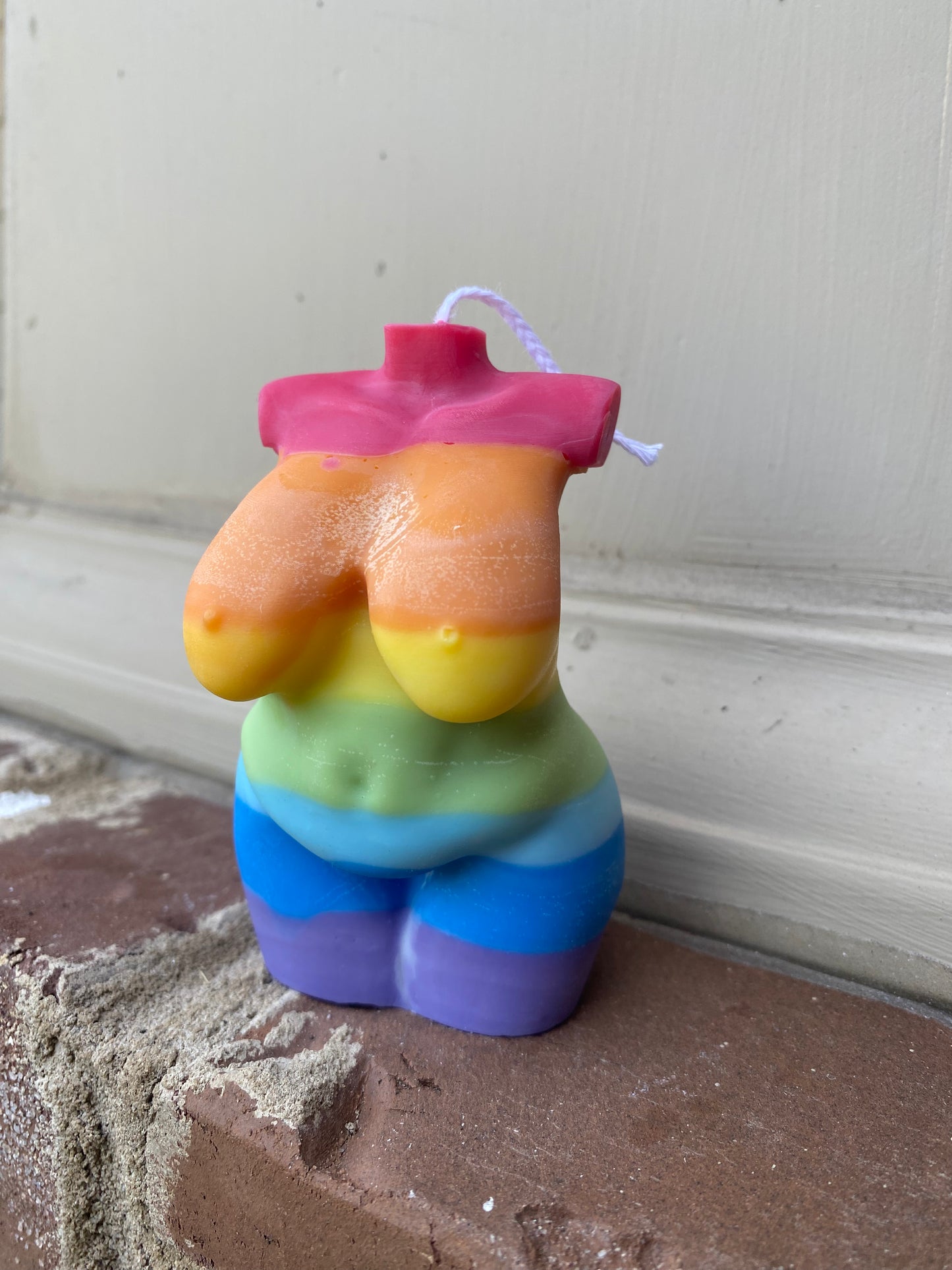 Limited edition Pride body candles