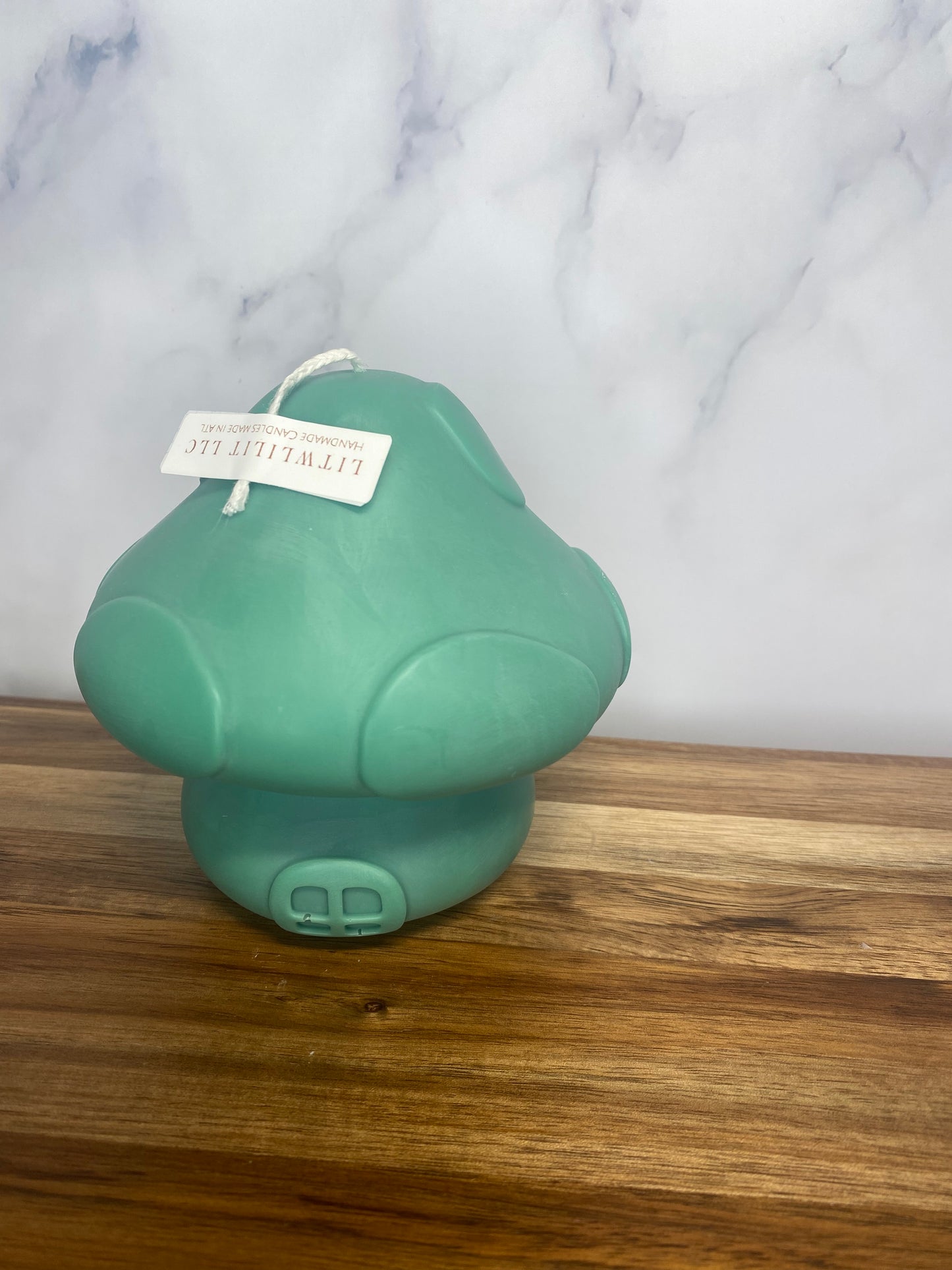 Mushroom House Candle