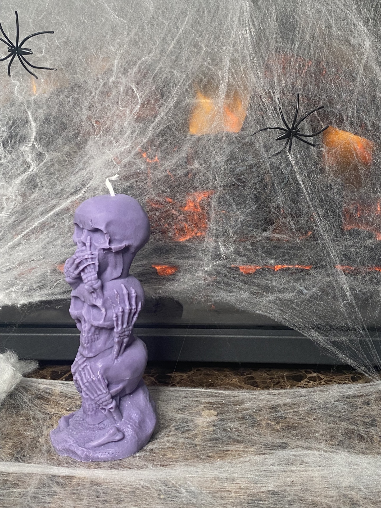 Hear no evil, Speak no evil, See no evil Skull Candle
