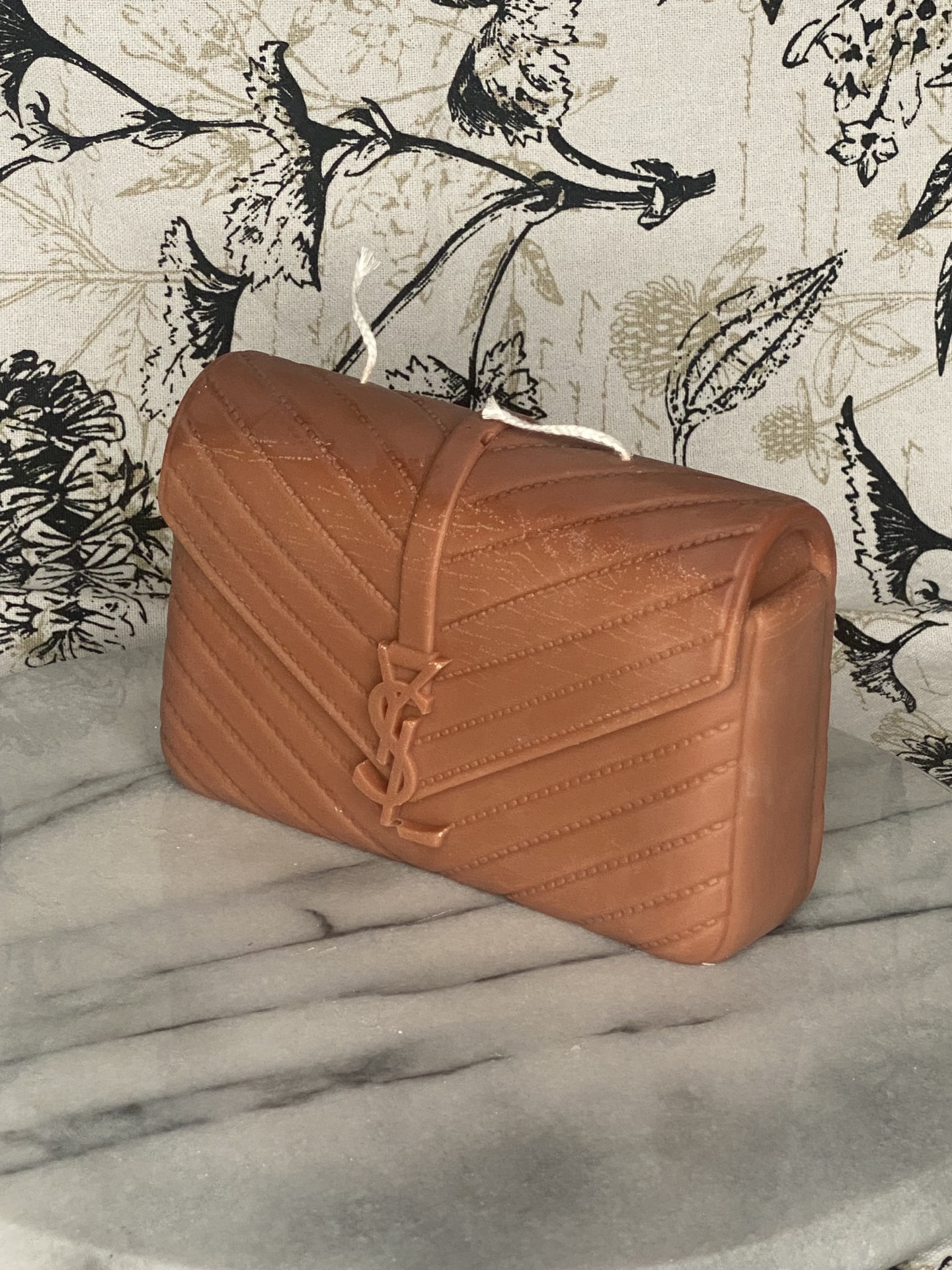 Y*S*L Monogramme Handbag Candle
