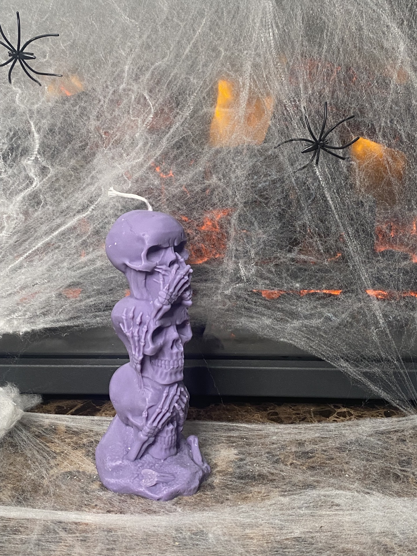 Hear no evil, Speak no evil, See no evil Skull Candle