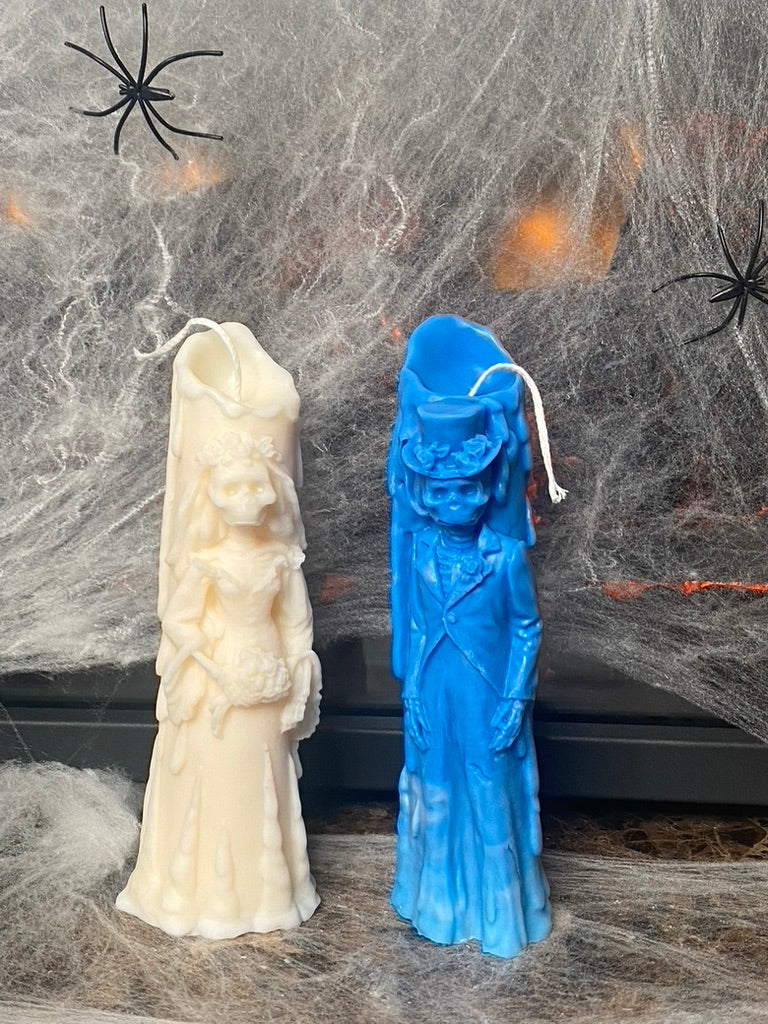 Newlyweds  of Halloween Candle